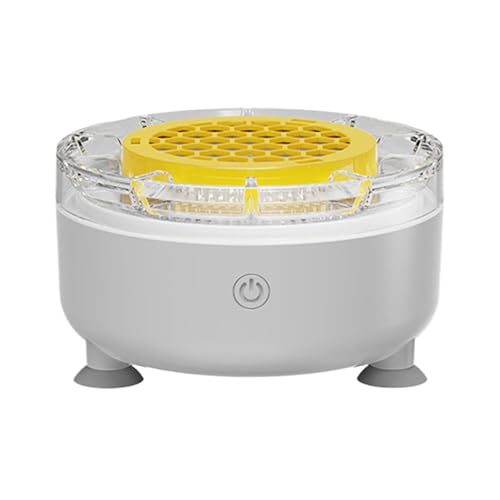 Centrifugadora de Limpieza de Frutas - Máquina de Limpieza Rotativa de 1800 mAh | Inalámbrico Ensaladas Frescas - Para Preparación de Frutas Verduras Bayas y Alimentos sobre la Encimera de