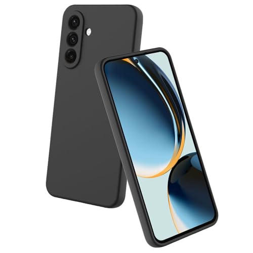 Image of Back Cover for Samsung Galaxy A26 5G | Full Camera Protection | Premium Liquid Silicon Case | Flexible Bumper Case for Samsung Galaxy A26 5G (Black)