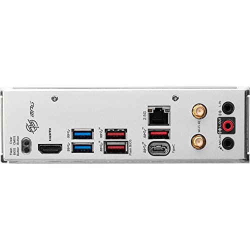 Image of MSI MPG B650I Edge WiFi Computer Gaming Motherboard (AM5, Mini-ITX, DDR5, PCIe 4.0, M.2, SATA 6Gb /s, USB 3.2 Gen 2, HDMI, Wi-Fi 6E, AMD Ryzen 7000 Series) AMD PC Motherboards (Renewed)