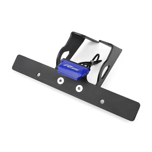 Support de plaque moto YZF R15 V3 éliminateur garde-boue rigide bleu