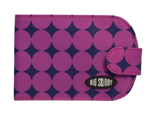 Big Skinny Women's Taxicat Bi-Fold Slim Wallet, Holds Up to 25 Cards