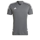 Regelmäßiger Schnitt adidas Herren Condivo22 T Shirt, Team Grau Vier., XL EU