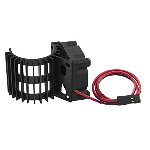 Share Goo HS341 Sharegoo Aluminum 380 390 Motor Heatsink With Cooling Fan Electric Engine Heat Sink Compatible With Hsp Hpi Wltoys Himoto Redcat 1/16 1/18 Rc Car thumb #3
