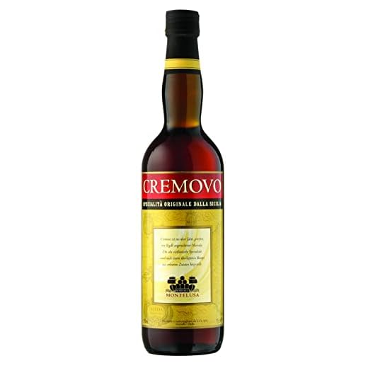 Cremovo Marsala Fine 18% vol. (1 x 0,75l) –Süßer Likörwein mit cremigem Charakter – Perfekt als Dessertwein oder zum Kochen und Backen