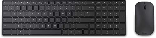 Microsoft Designer Bluetooth Tastiera + Mouse Desktop, Layout Italiano QWERTY