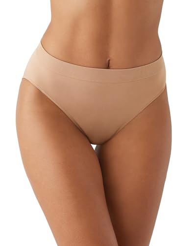 Image of Wacoal Women's B-Smooth Seamless Full Coverage Hi-Cut Brief Panty, 834175