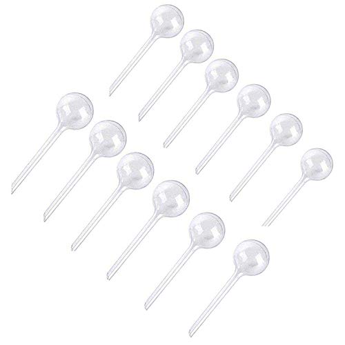 YYCFB 12Pcs Plant Watering Bulbs Automatic Self-Watering Globes Plastic Balls Garden Water Device Watering Bulbs For Plant