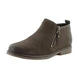 Hush Puppies Women's Mazin Cayto Ankle Boot, Dark Brown, 6 W US