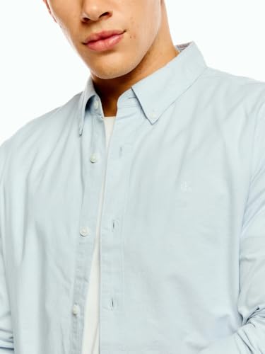 Image of Solid Regular fit Oxford Woven Shirt