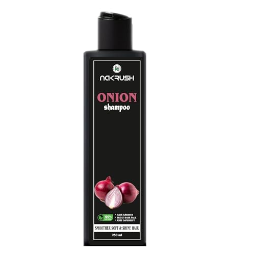 Image of Onion Shampoo for Hair Growth and Hair Fall Control with Onion | Reduces Hair Fall | Strengthens & Smoothens Hair | For Men & Women | 250ml