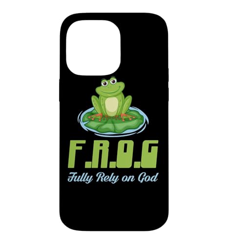 FROG �uFully Rely On God�v�N���V�b�N�N���X�`�����M��&�@�� �X�}�z�P�[�X iPhone 14 Pro Max �p