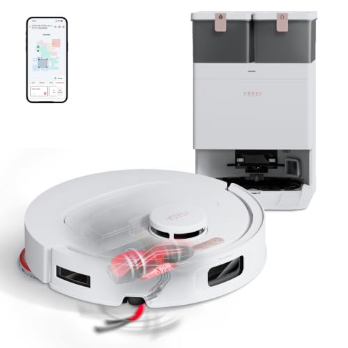 Image of Yeedi by ECOVACS M12 PRO Gen2 Robot Vacuum and Mop, 25000Pa Suction