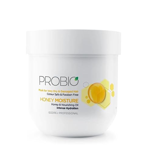 Image of Godrej Professional For All Hair Probio Honey Moisture Mask, 200 gram