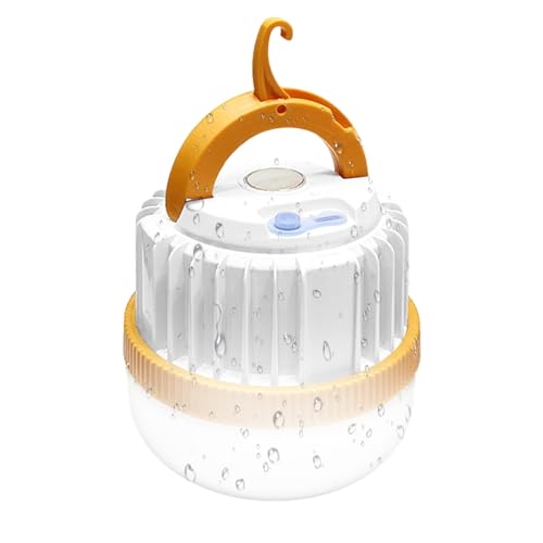 Lanterne de camping avec poignée rétractable et lumière LED 3 modes