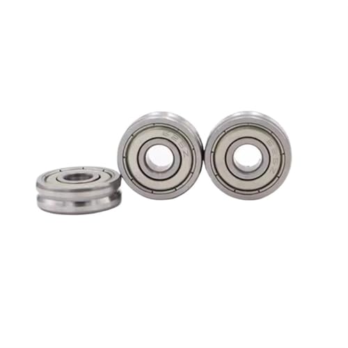 Roulements à billes miniatures V625ZZ de type V en acier robuste pour guidage linéaire
