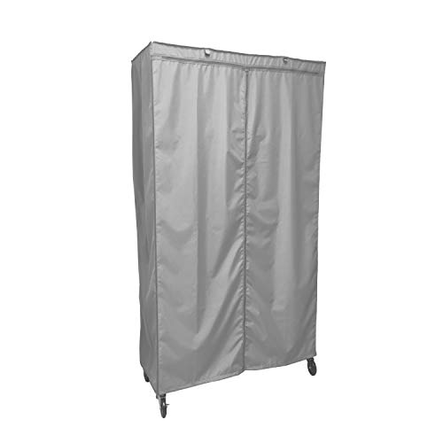 Formosa Covers | Storage Shelving Unit Cover, Keep Your Wire Garage, Kitchen, Business, Patio Storage Neat And Clean - Fits Racks 36" Wx18 Dx72 H (Cover Only Grey Color) #TOP6