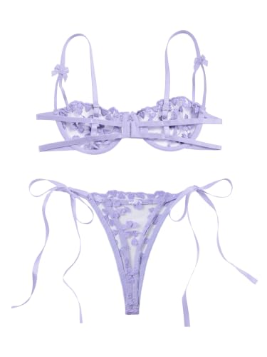 Image of Lilosy Sexy Lingerie Set 2 Piece Women Bra and Panty