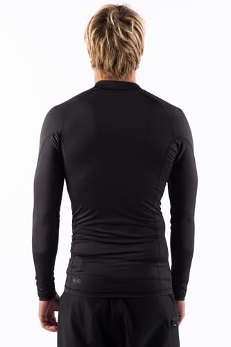 Rip Curl Men's Long Sleeve Rashguard-UPF 50+ Sun Protection Surf Shirt, Tight Fit Rash Vest4