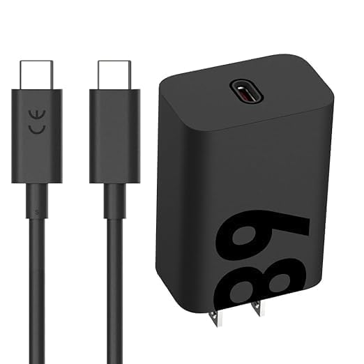 Image of Motorola Original 68W Gan Turbo Power USB C-Type Charger Compatible with Motorola Edge 60 Fusion /Edge 50 Fusion /Edge 50 Ultra /50 Pro /Razr 50 Ultra /Moto G45 /G54 /G64 /Moto E40 /Moto G35