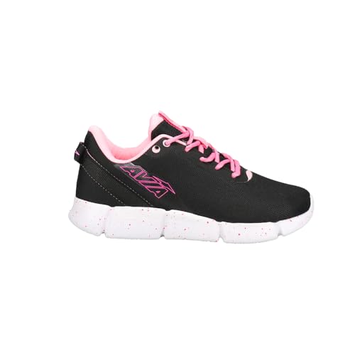 Avia Kids Girls Avi-Blitz Lace Up Sneakers Shoes Casual - Black - Size 5.5 M