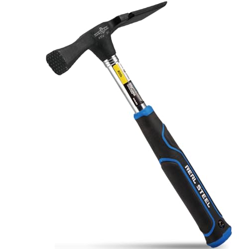 REAL STEEL Ultra Rock Pick Hammer 21 Oz Steel Chipping