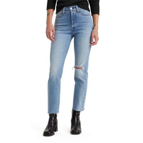 Levi's Women's Wedgie Straight Jeans, (New) Night Sight 29 Regular
