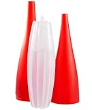 Ice Bazooka 2.0 - Accesorio para Shisha con un gel congelable para enfriar el humo - Refrigeración para Cachimba - En verano esta boquilla de Cachimba es totalmente indispensable (Rojo)