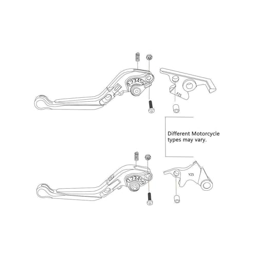 Accesorios YAMAHA XMAX 400 de aluminio CNC azul premium 6