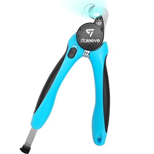 iToleeve LED Pet Nail Clippers Illuminate the bloodline in nails ...