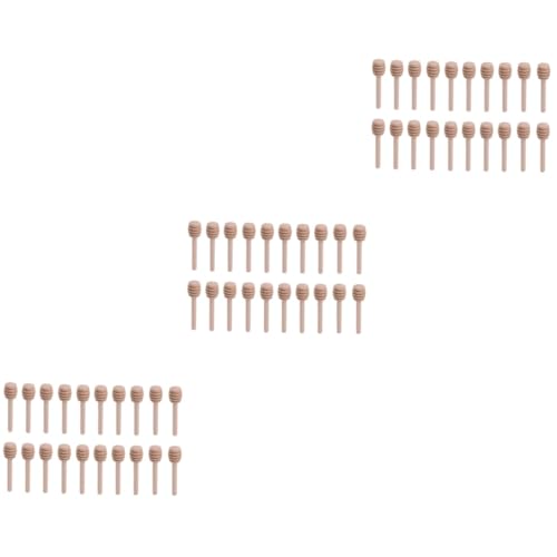 Cabilock 3sets Honey Stirring Spoon Mini Honey Dipper Honey Mixing Sticks Honey Ladle Honey Jar Dipper Honey Dipper Sticks Honey Serving Dipper Honey Mixing Stirrer Honey Wand Mini 20pcs*3