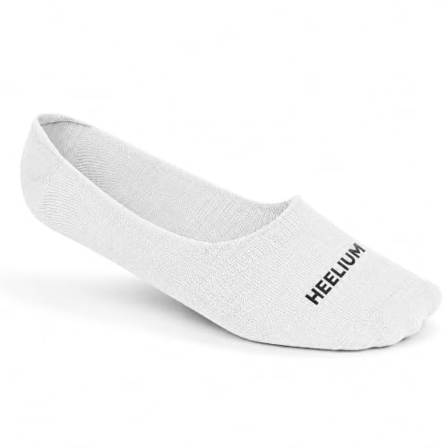 Image of HEELIUM Bamboo No Show Socks for Men | Odour Free & Breathable | 3X Softer Than Cotton Socks | Low Cut Socks | Size (UK 6-10)