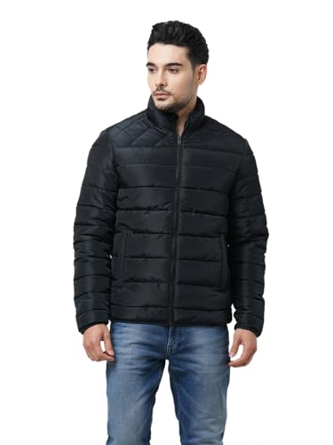 Image of JACK & JONES Men's Polyester Standard Length A-Line Coat