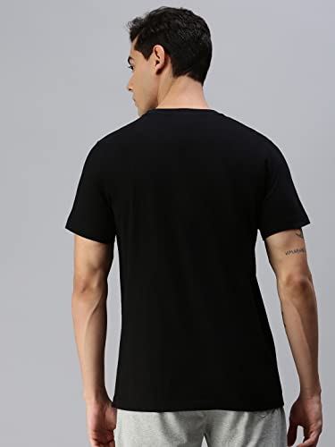 Image of ONN Men's Half Sleeves Round Neck 100% Cotton T-Shirt
