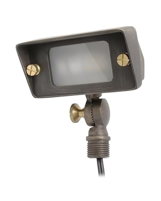 Lightkiwi R9872 Flood Light Wall Wash Outdoor Lighting Fixture Brass