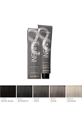 AFFINAGE INFINITI GOTHIC GREY SERIES PERMANENT HAIR COLOUR 6.117 ONYX by Infiniti