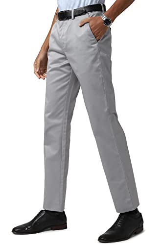 Image of Peter England Grey Trousers
