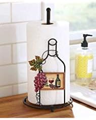 The Wine-Themed Paper Towel Holder