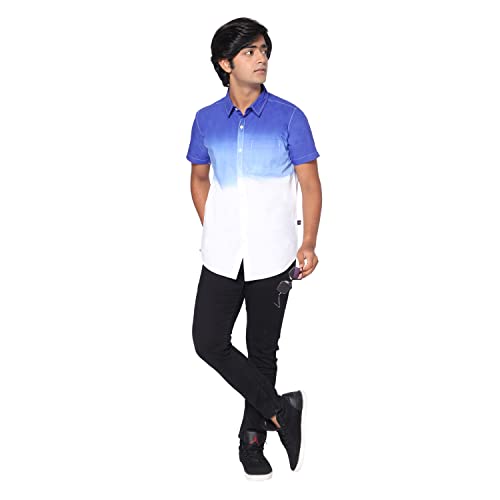 Image of TeenTrums Boys Short Sleeve 100% Cotton Tie & dye Comfortable Shirt Regular Fit