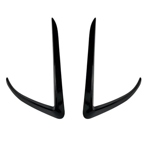 Accessoires de voiture séparateur de pare-chocs avant compatible Tesla Model 3 noir