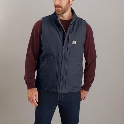 Ropa de abrigo para hombre con chaleco Carhartt forrado y cuello alto 2