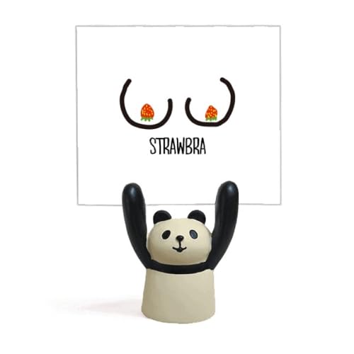 Support de dessin panda et fraise idée cadeau mignon pour jeune artiste