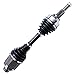 Detroit Axle - Front 2pc CV Axles for Dodge Avenger Journey Chrysler 200 Sebring, 2 CV Axles Assembly Set Replacement
