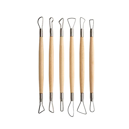 Multifunctioneel Aardewerk gereedschap, keramische klei snijwerk gereedschapsinstelling en opbergtas, is een beginners en professionele ambachtelijke accessoires klei voor kleiaardewerk, doe-het-zelf - Image 5