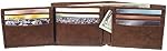 Tommy Hilfiger Men's Passcase Wallet with Multiple Card Slots Novelty Wallets, Tan Huck, One Size