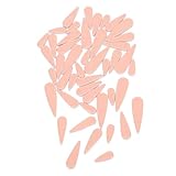 Garneck Rosa Keramik Mosaikfliesen Wasser tropfen Blütenblatt Design für Basteln DIY Kunsthandwerk Wanddekoration Vielseitige Porzellan Verzierung