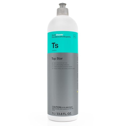 KOCHCHEMIE TS - Top Star - Interior Plastic and Vinyl Conditioner, UV Protection, Interior Plastic, Dash, Vinyl & Leather, Like New OEM Finish (1 Liter)
