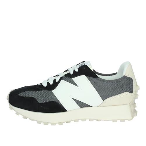 New Balance Zapatillas unisex, negro, gris y blanco, 44.5 EU