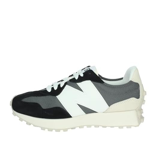 New Balance Zapatillas unisex, negro, gris y blanco, 44.5 EU