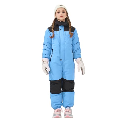 Owntop Schneeanzug Kinder - Leichter Schneeoverall Mädchen...