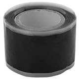 自己粘着テープ シリコン テープ 絶縁 防水 パイプ修理 絶縁保護 耐熱PVC 耐摩耗性 多目的 -60℃〜260℃ 黒 [並行輸入品]